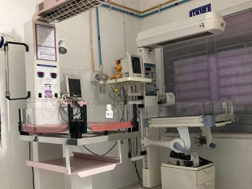 NICU at KNH Superspecialty Hospital in Guwahati